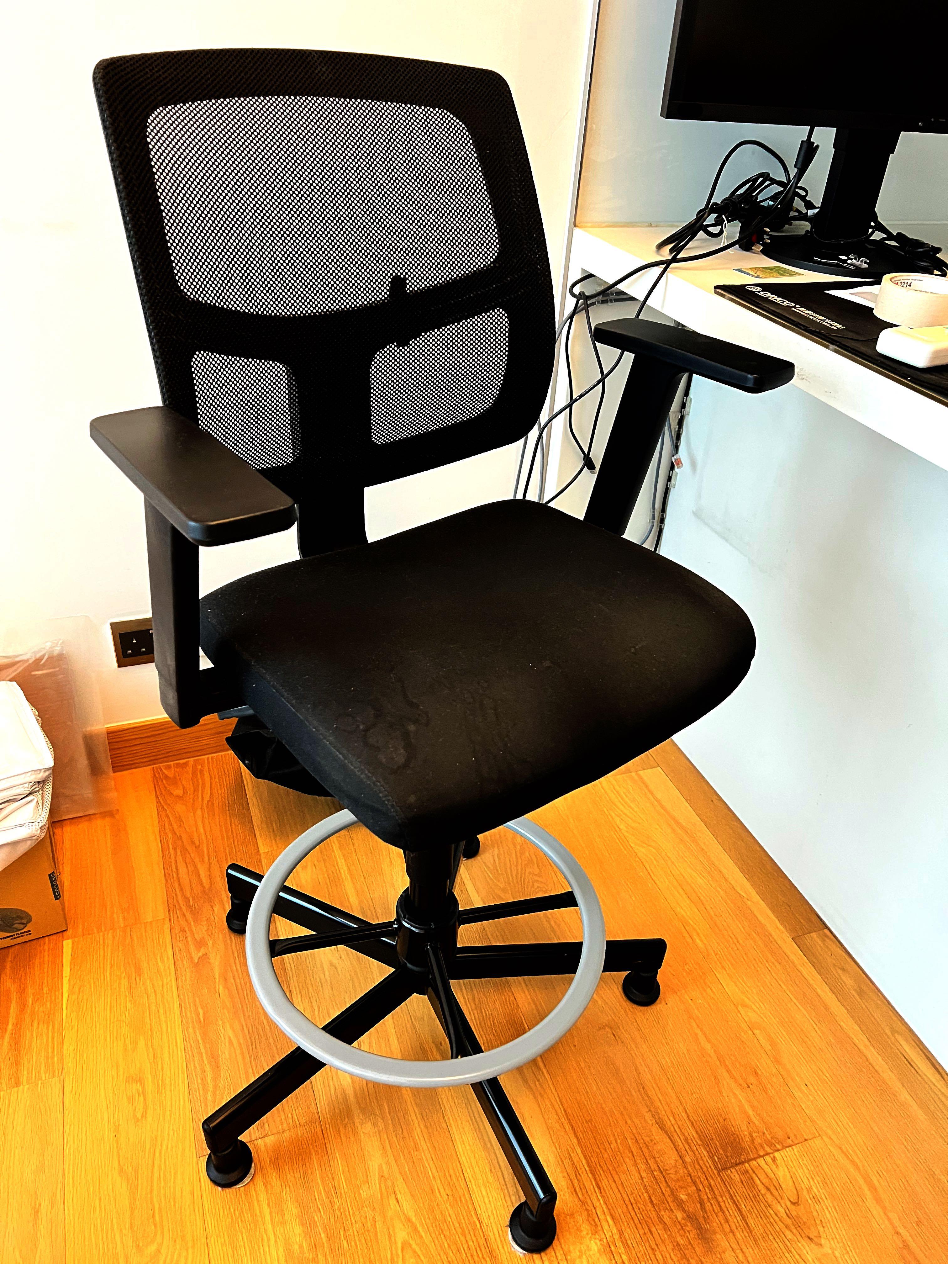 IKEA GARKA Office Chair High Chair Swivel chair vissle black