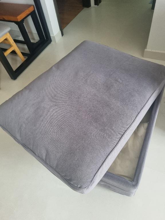 IKEA Gronlid ottoman / footstool with storage, Furniture & Home Living