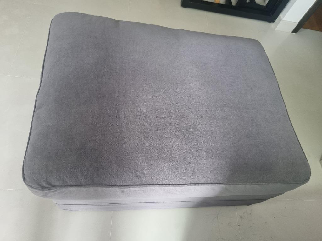 IKEA Gronlid ottoman / footstool with storage, Furniture & Home Living