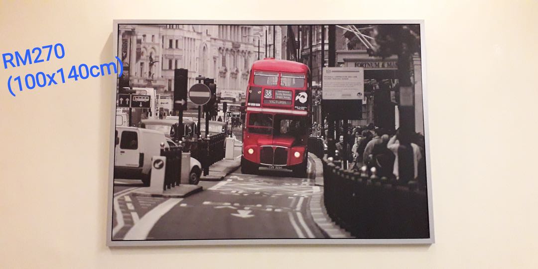 IKEA London bus picture frame, Furniture & Home Living, Home Decor