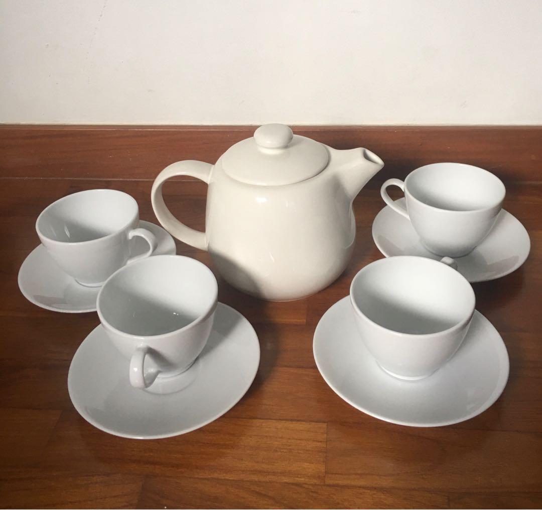 IKEA radig espresso coffee maker / ikea vardagen teapot coffee cups and