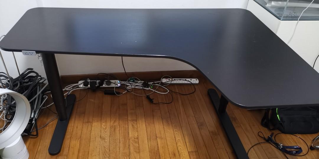 IKEA SIT Stand Desk, Furniture & Home Living, Furniture, Tables & Sets