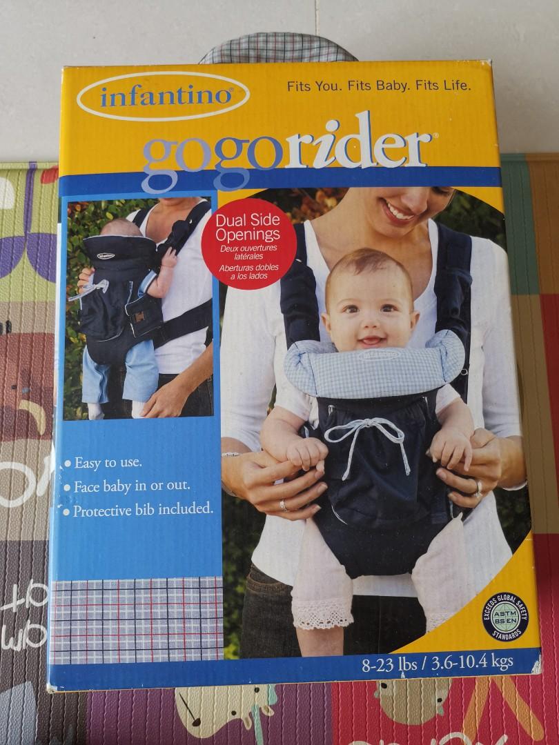 Infantino gogo rider baby carrier discount
