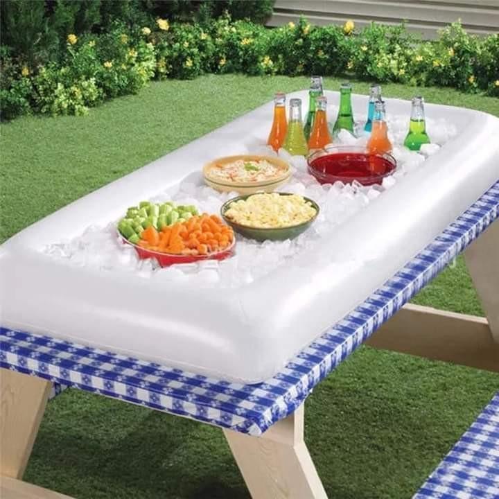 Inflatable salad plate, party ice tray 140×65cm (Category: Other Kitchenware & Tableware) located in Makati City. Submitted by vsharon362 (Listing ID 1151679416, Image 2). Description: Inflatable salad plate, party ice tray 140×65cm P230 Cash on delivery via Lalamove/grab/mr.speedy Pick up Hs tower alvarado st.binondo manila Call us 09364147662 Facebook.com/findanythinguneed2007.