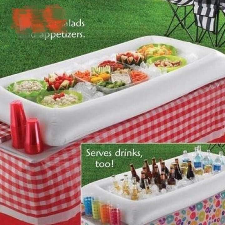 Inflatable salad plate, party ice tray 140×65cm (Category: Other Kitchenware & Tableware) located in Makati City. Submitted by vsharon362 (Listing ID 1151679416, Image 3). Description: Inflatable salad plate, party ice tray 140×65cm P230 Cash on delivery via Lalamove/grab/mr.speedy Pick up Hs tower alvarado st.binondo manila Call us 09364147662 Facebook.com/findanythinguneed2007.