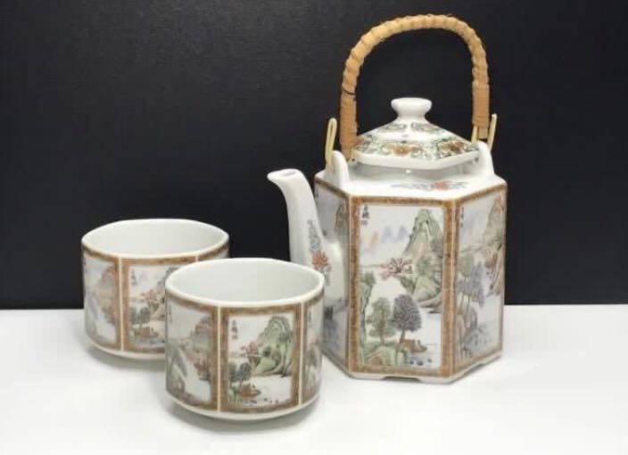 Japanese Porcelain Tea Set (Made in Japan), Furniture & Home Living