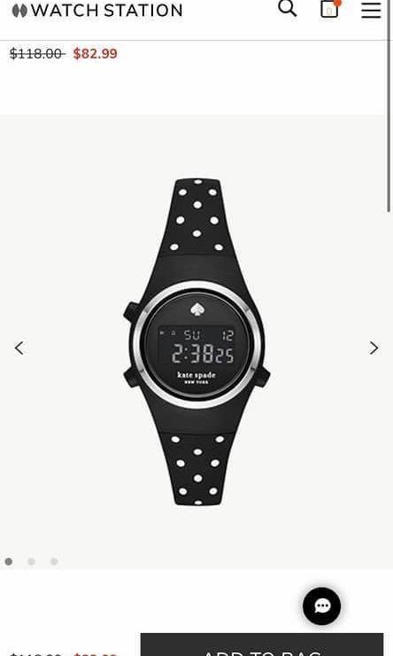 Kate spade digital watch Women s Fashion Watches Accessories