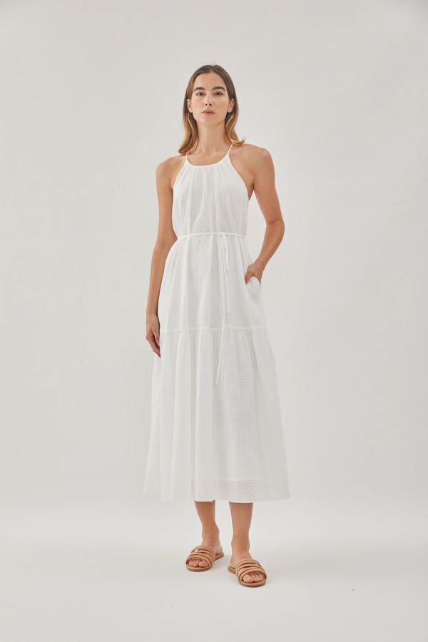 BNWT Klarra GATHERED HALTER TIERED 