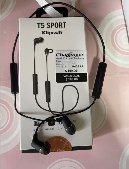 Klipsch T5 Sport Audio Earphones on Carousell