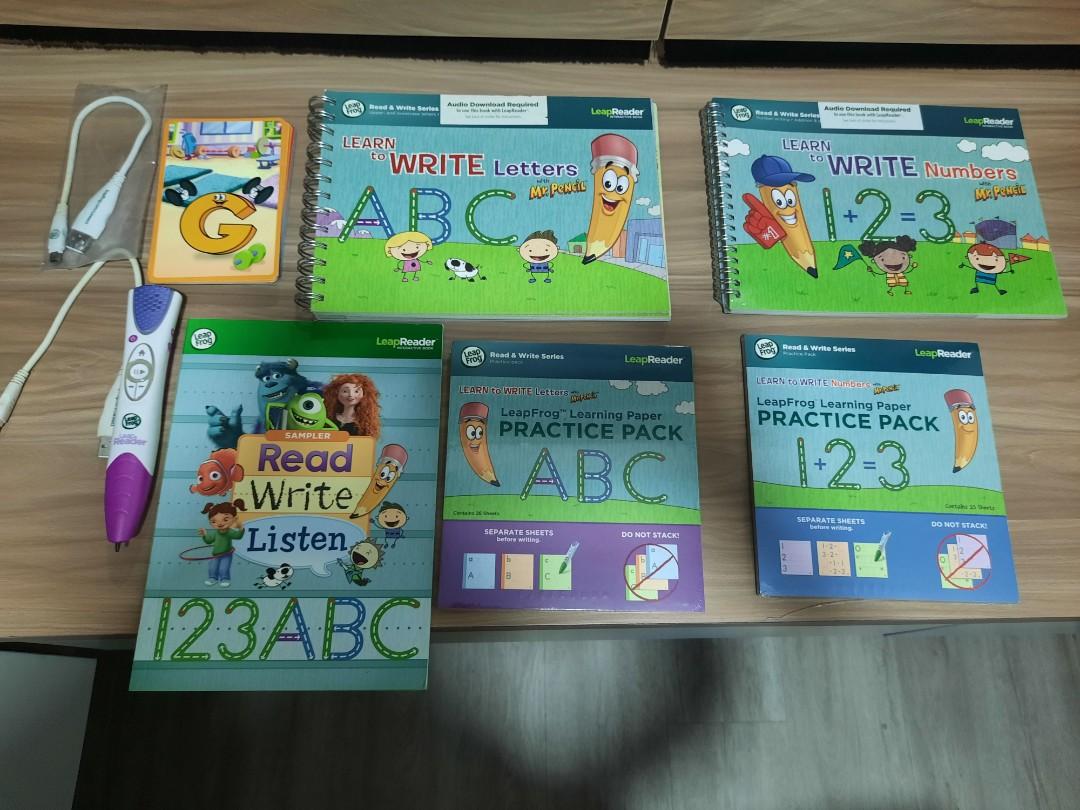 Leap Frog LeapReader interactive books, LeapFrog learning paper ...