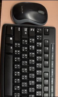 Logitech Keyboard and mouse64093528586497110