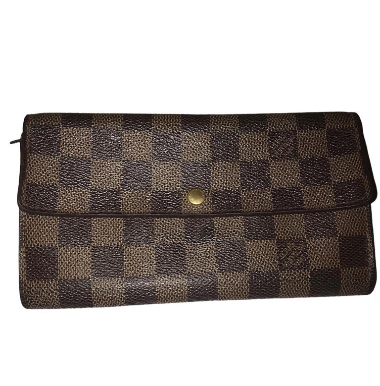 Louis Vuitton Damier Ebene Sarah Wallet - modaselle