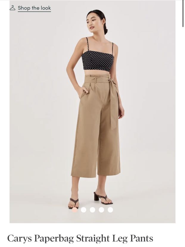 Paperbag Trench Trousers in (Re)generative Chino