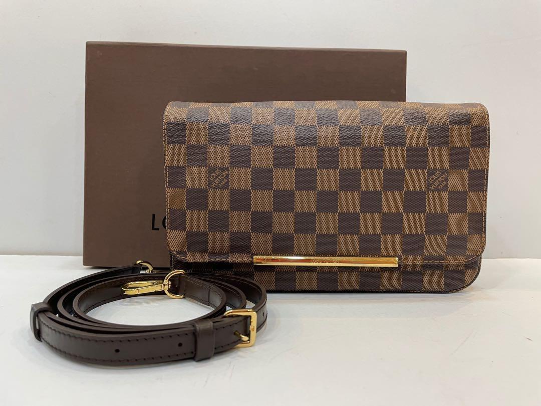 Louis+Vuitton+Hoxton+Crossbody+PM+Brown+Leather for sale online