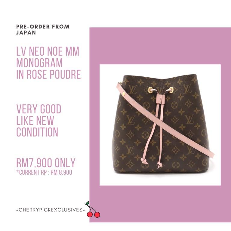 Louis Vuitton Monogram Neo Noe MM Rose Poudre - A World Of Goods