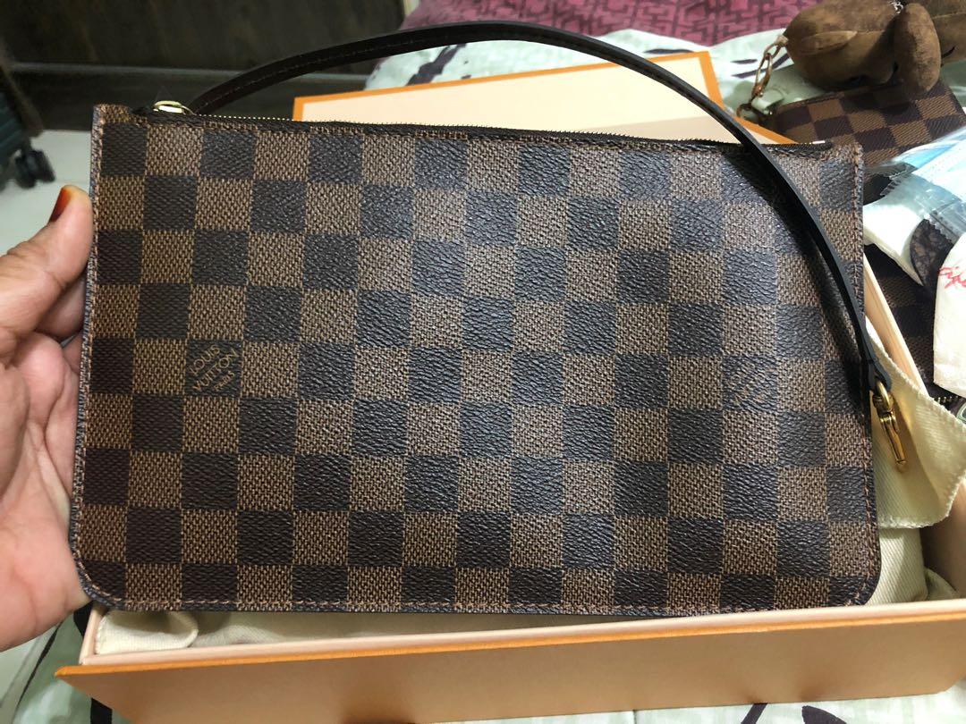 LV WRISTLET NEVERFULL DAMIER EBENA