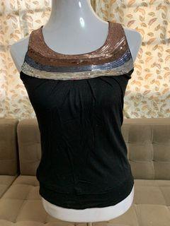 Mango sequin top (mine not ukay)