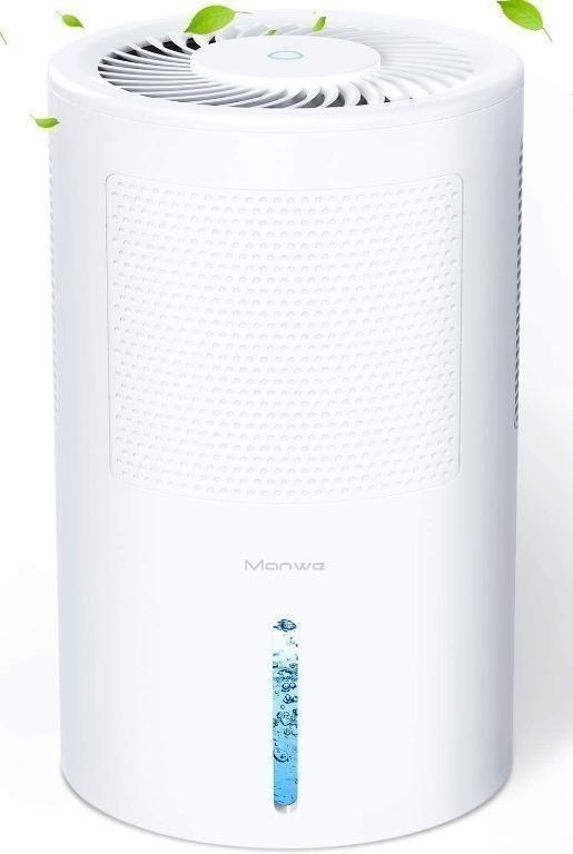 Manwe Dehumidifier,1000ML Portable Small Air Dehumidifiers for Home Bathroom Bedroom Basement Kitchen Garage Wardrobe,Mini Electric Dehumidifier Ultra Quiet Air Cleaner Air Purifier 