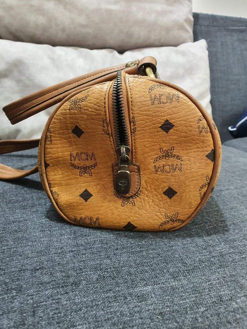 AUTHENTIC MCM Visetos Papillon (Category: Luxury Bags & Wallets) located in Quezon City. Submitted by iammjdlb (Listing ID 1151643467, Image 3). Description: Authentic MCM Coded Tarnish Hardware.