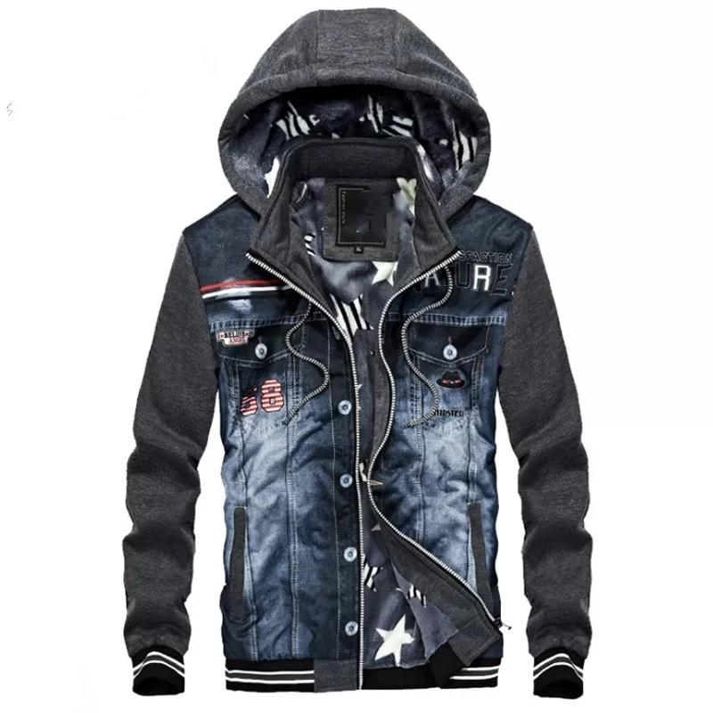 Men's denim jacket outlet