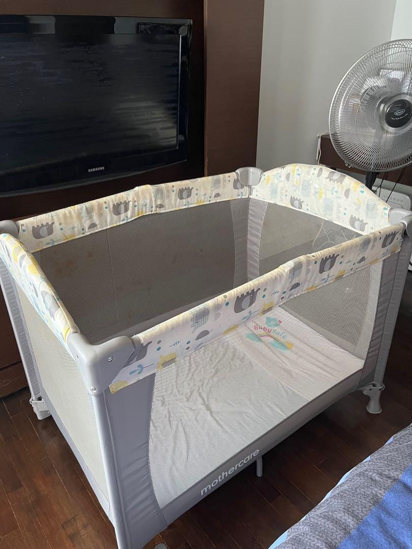 Mothercare travel cot and mattress, Babies & Kids, Baby Nursery & Kids