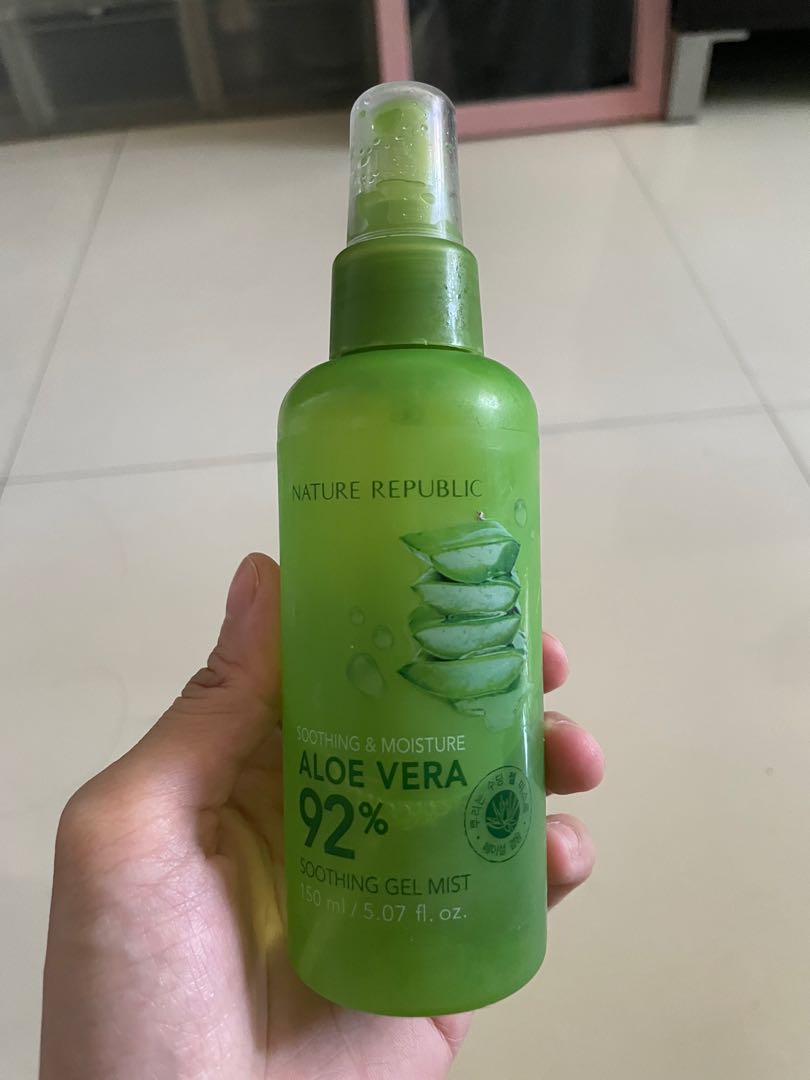 Nature Republic Aloe Vera Spray Mist Beauty And Personal Care Face Face Care On Carousell 0063