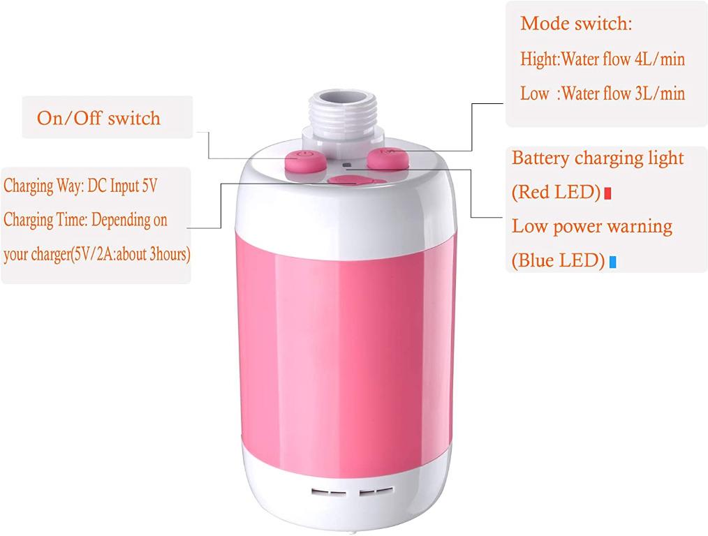 New stock! Portable Shower Camping Shower Outdoor Shower,Builtin