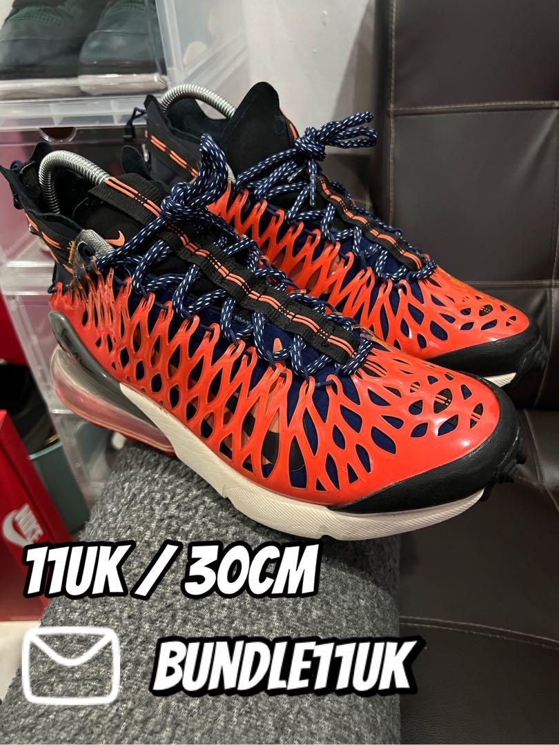 Nike air max 270 ispa discount blue void & terra orange