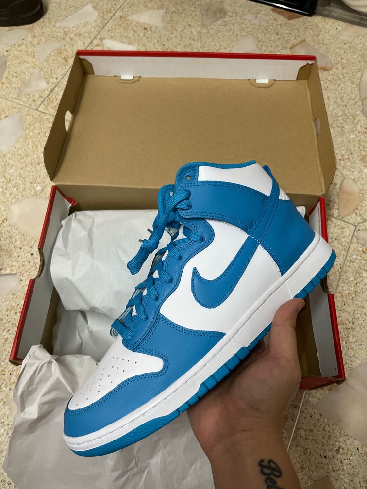 春夏秋冬の最新作商品 Nike Dunk High Championship Blue 26cm - 靴 ...