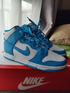 Nike Dunk High Laser Blue, Men's Fashion, Footwear, Sneakers on Carousell
