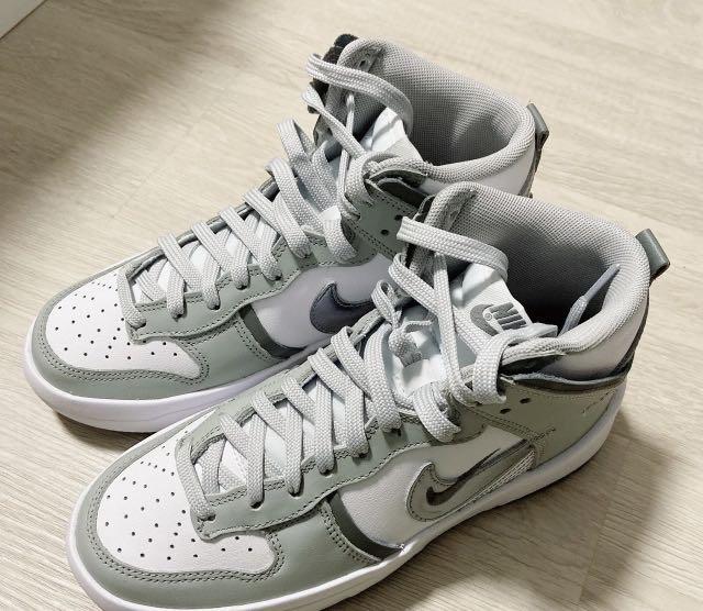 Nike dunk high up 超好看白灰新款增高系列超好穿全新現貨, 她的時尚