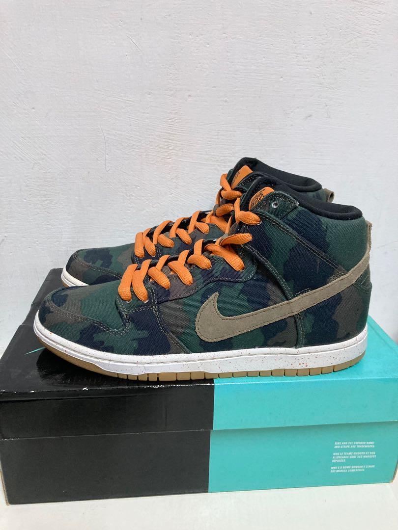 全新 Nike Dunk SB High FiveOneO 510 Camo 迷彩 滑板鞋 聯名 經典 JAY Z