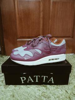 NIKE X PATTA AIR MAX 1 'RUSH MAROON'