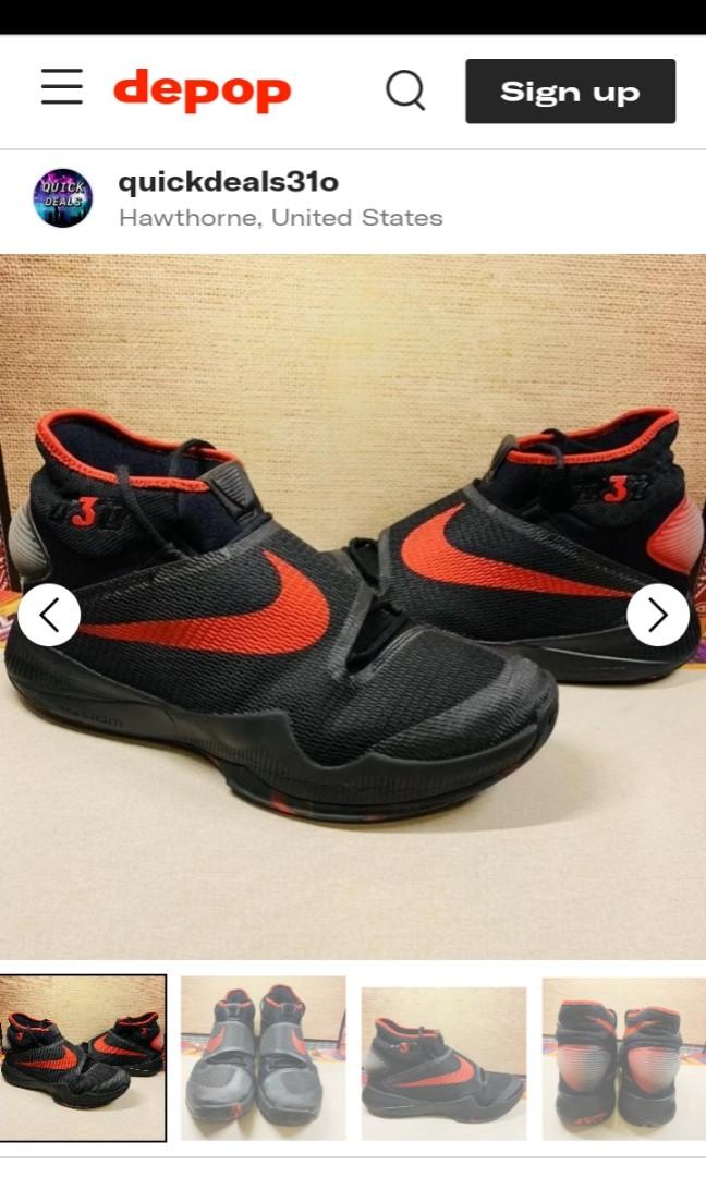 Nike Zoom Hyperrev 2016 Basketball 特別版us9, 男裝, 鞋, 波鞋- Carousell