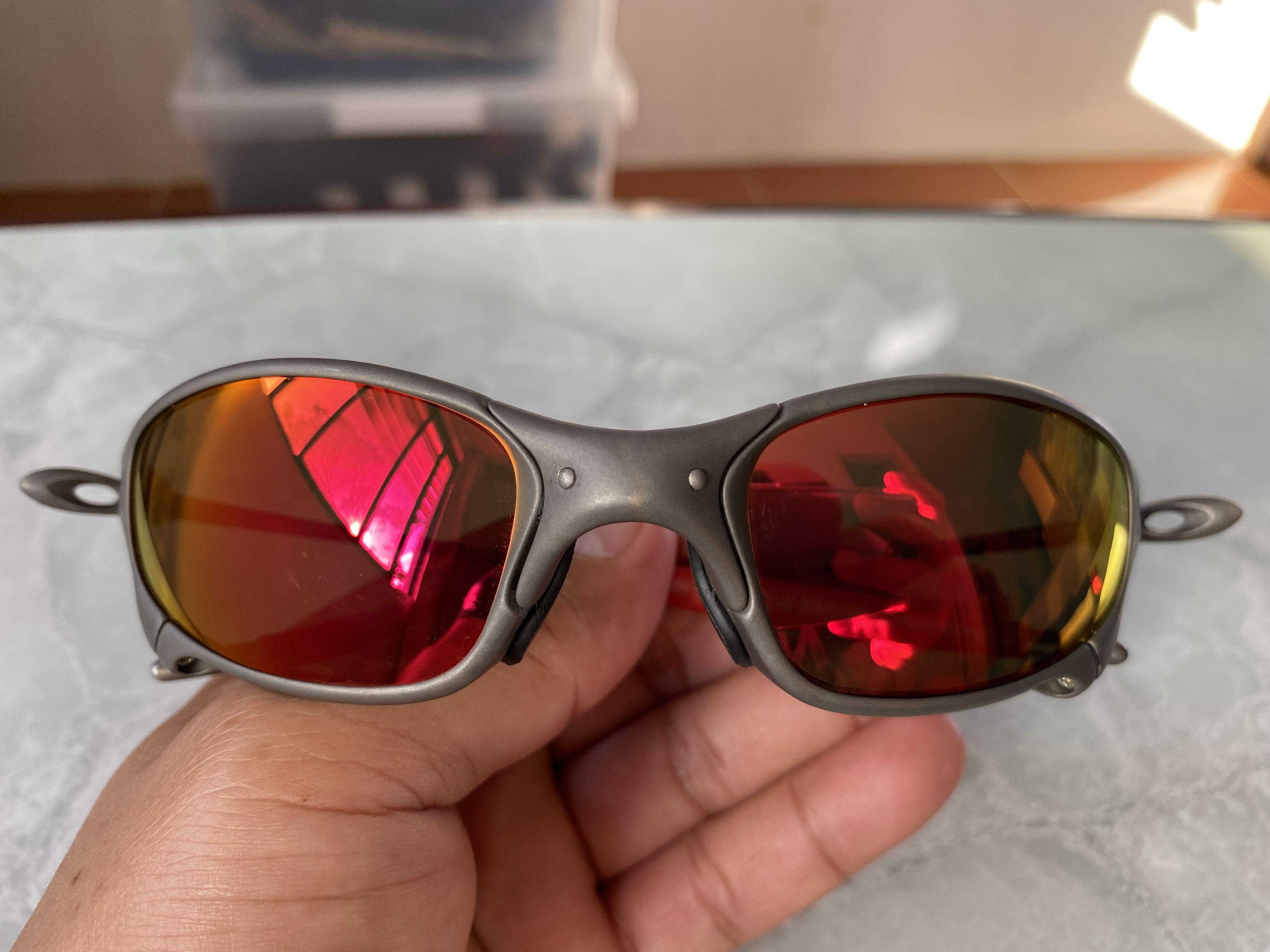 OAKLEY X-Metal Juliet Ruby Lens Initial Run ( The X-Men Generation) with  Pouch., Men's Fashion, Watches & Accessories, Sunglasses & Eyewear on  Carousell