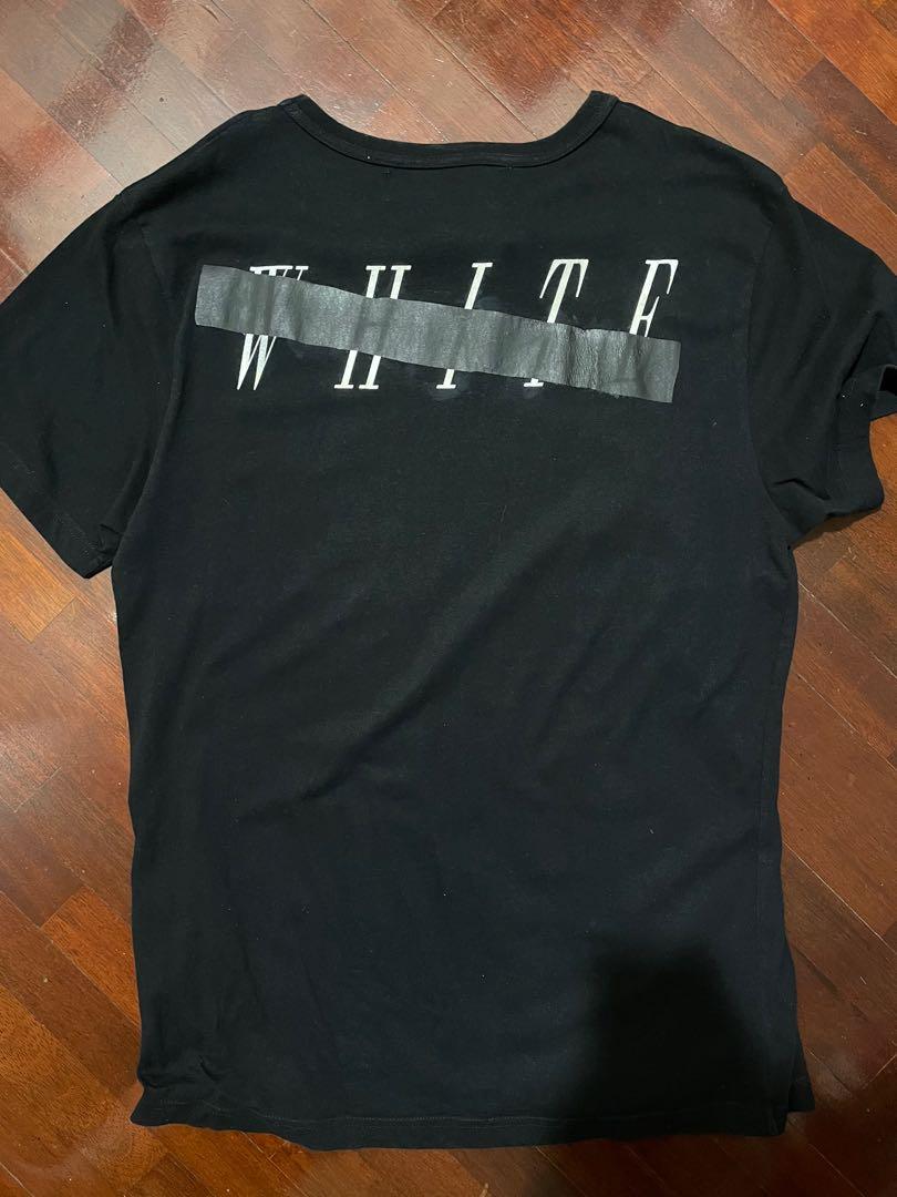 Off white clearance skull mirror tee