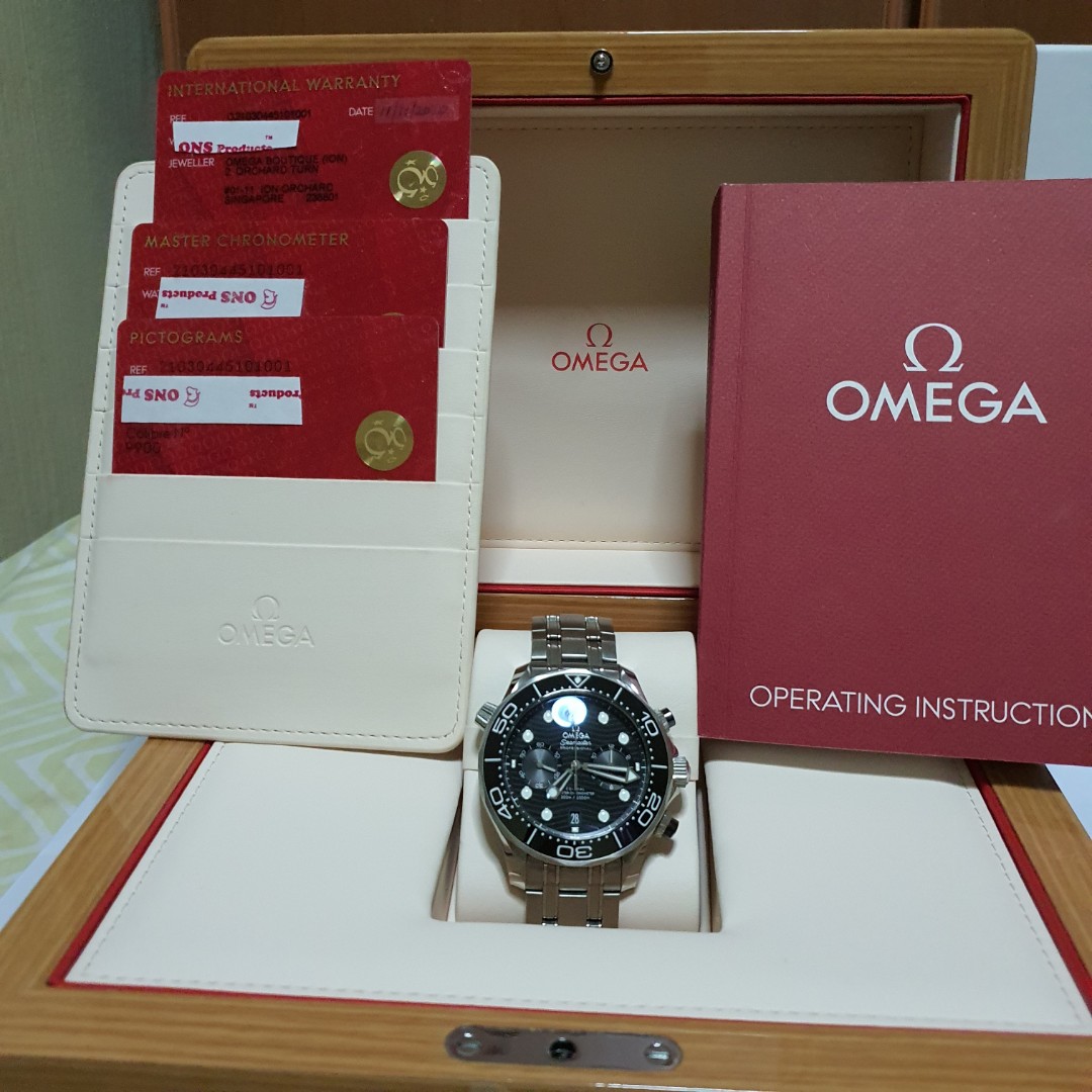 Omega Seamaster Chronograph..Diver watch Co Axial Master Chrometer