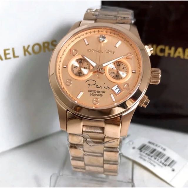100% Michael Kors Watch Mk5716 Rosegold 