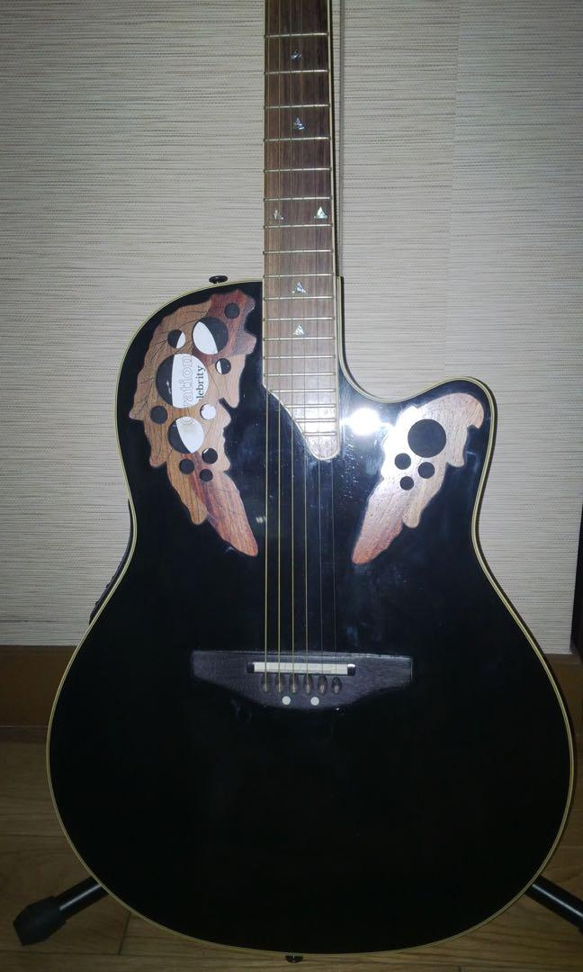 Ovation guitar for sale (Category: Musical Instruments) located in Mandaluyong City. Submitted by muzking2 (Listing ID 1151734647, Image 1). Description: Negotiable and open for trade to audio or guitar/bass effector. PM me. I'll mark this as sold when sold. Ovation celebrity guitar made in Korea. Good condition with Elixir string set installed. With original soft case Meet up in EDSA Shangrila mall. Please check the meeting spot indicated in the