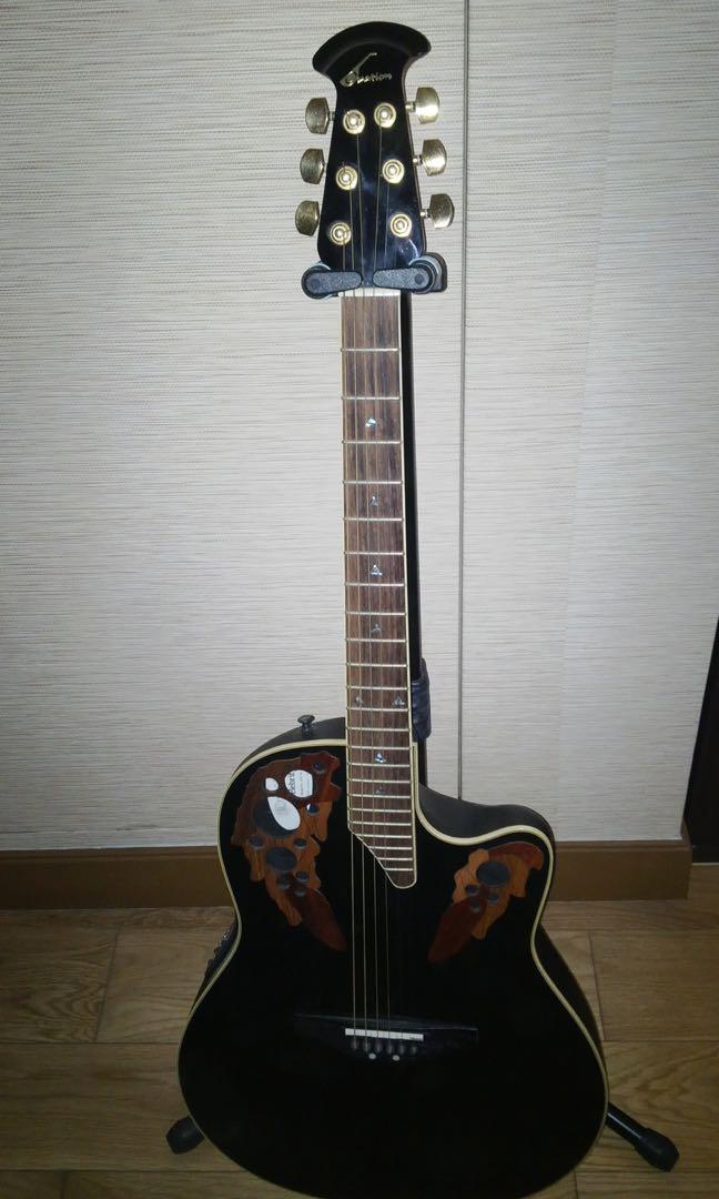 Ovation guitar for sale (Category: Musical Instruments) located in Mandaluyong City. Submitted by muzking2 (Listing ID 1151734647, Image 3). Description: Negotiable and open for trade to audio or guitar/bass effector. PM me. I'll mark this as sold when sold. Ovation celebrity guitar made in Korea. Good condition with Elixir string set installed. With original soft case Meet up in EDSA Shangrila mall. Please check the meeting spot indicated in the