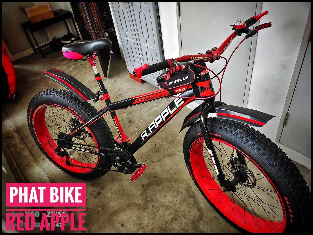 Phat Bike Red Apple Fat Bike