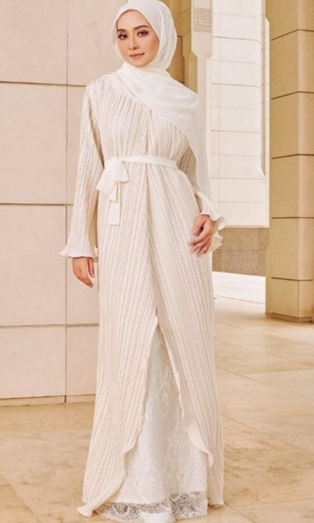 Pleated abaya dress new arrivals