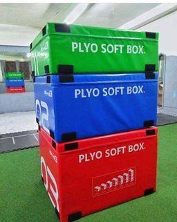 Plyo Soft Box Set of 3pcs Gym Equipment