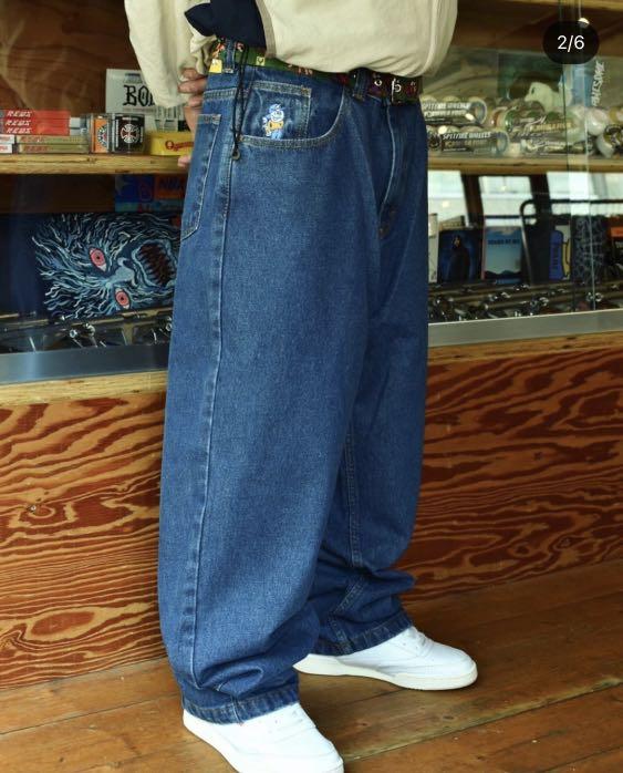 Polar skate co. 93 denim 深藍色, 他的時尚, 褲子, 牛仔褲在旋轉拍賣