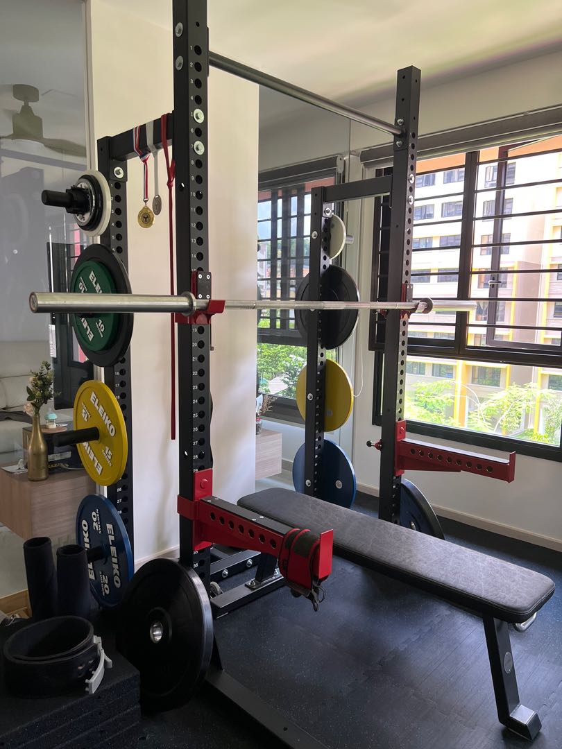 Powerlifting Home Gym, Sports Equipment, Exercise & Fitness, Weights