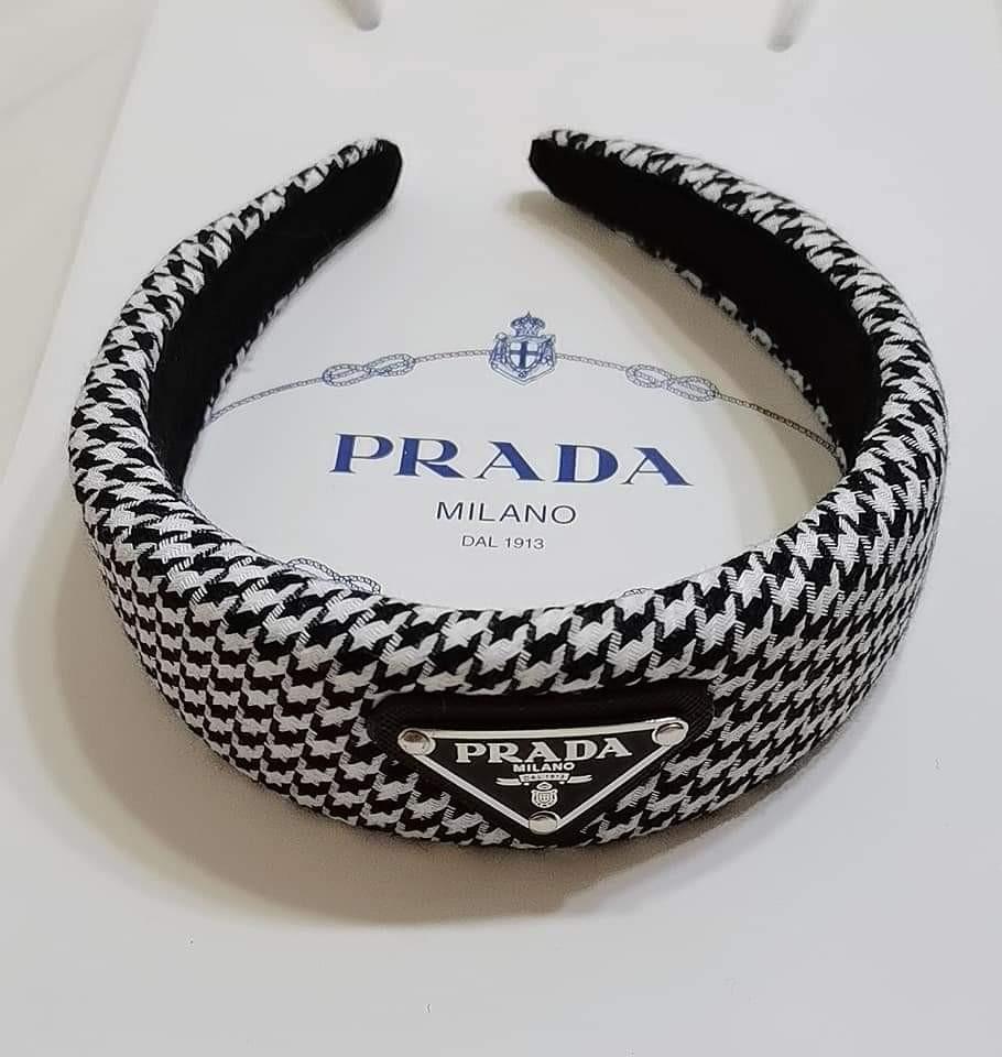 Prada Headband, Women's Fashion, Watches & Accessories, Hair Accessories on  Carousell