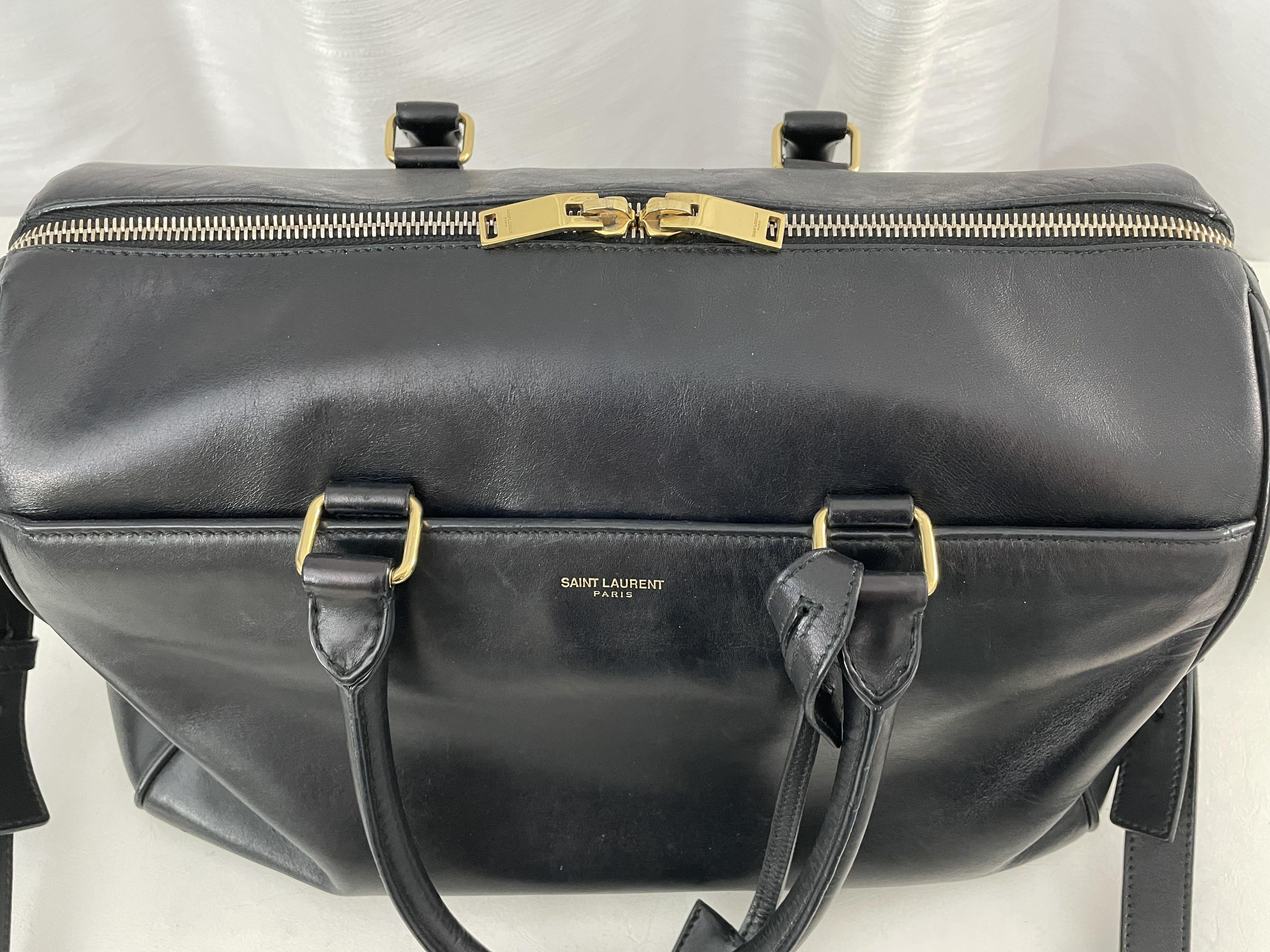 Yves Saint Laurent, Bags, Ysl Classic Duffle 6 Leather Bag Good Condition