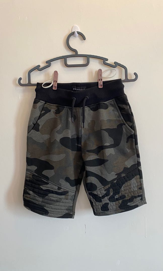 Primark Boys Camo Shorts on Carousell