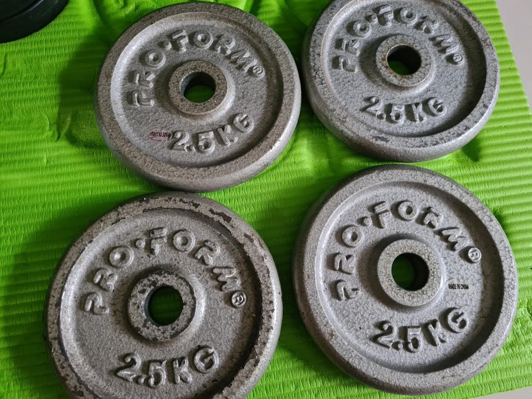 Proform weight plates clearance