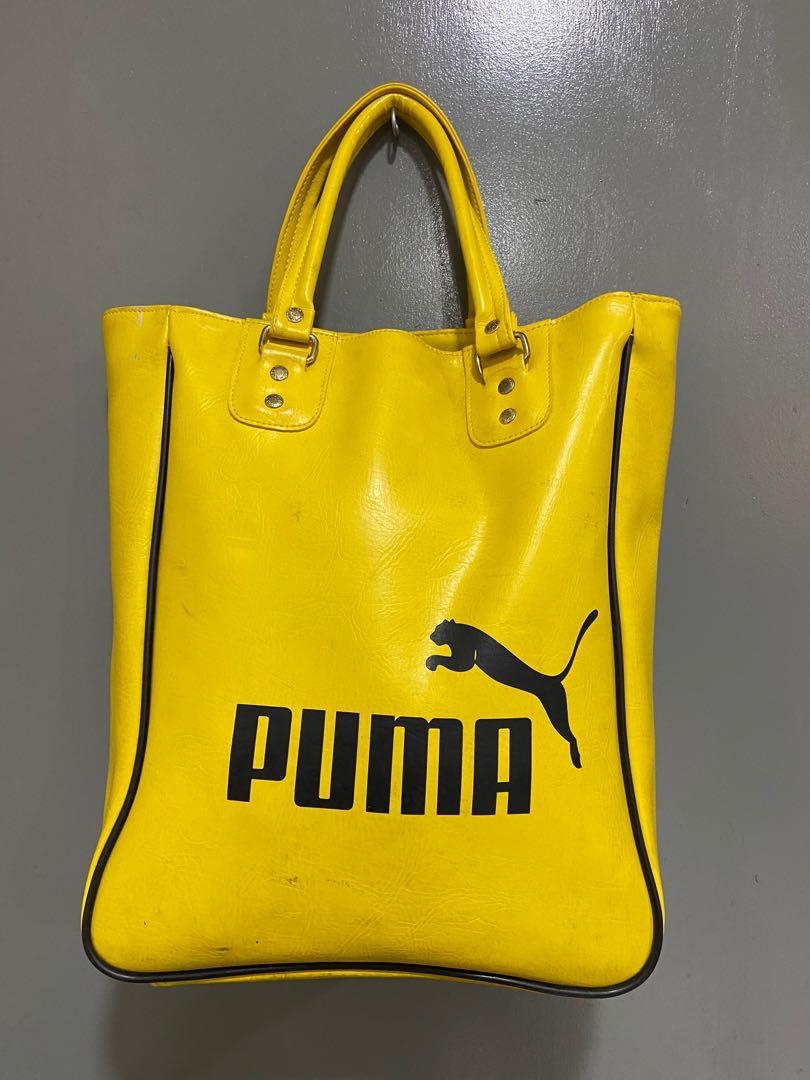 Puma tote bag yellow clearance